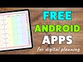 Best FREE Digital Planning Apps for Android in 2021