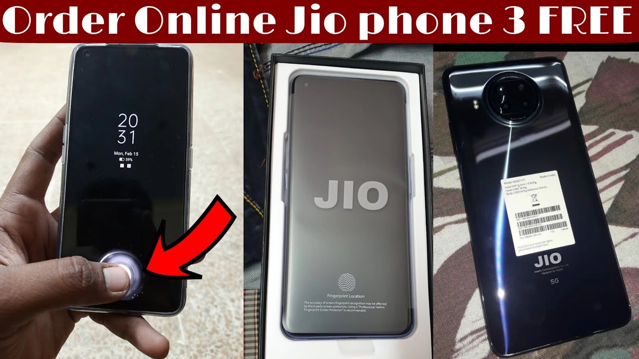 Order Jio phone 3 online FREE jio phone 3 unboxing and full details about booking jio phone 3