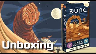 Dune - Ecaz & Moritani House Expansion - Gale Force 9 - Unboxing