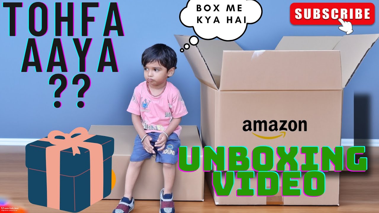 box me kya hai? my first unboxing video 