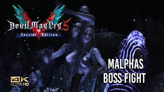 Devil May Cry 5 Special Edition - Malphas Boss Fight [4K Ultra HD]