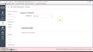Moving Sandbox Courses to PowerSchool Courses in Canvas