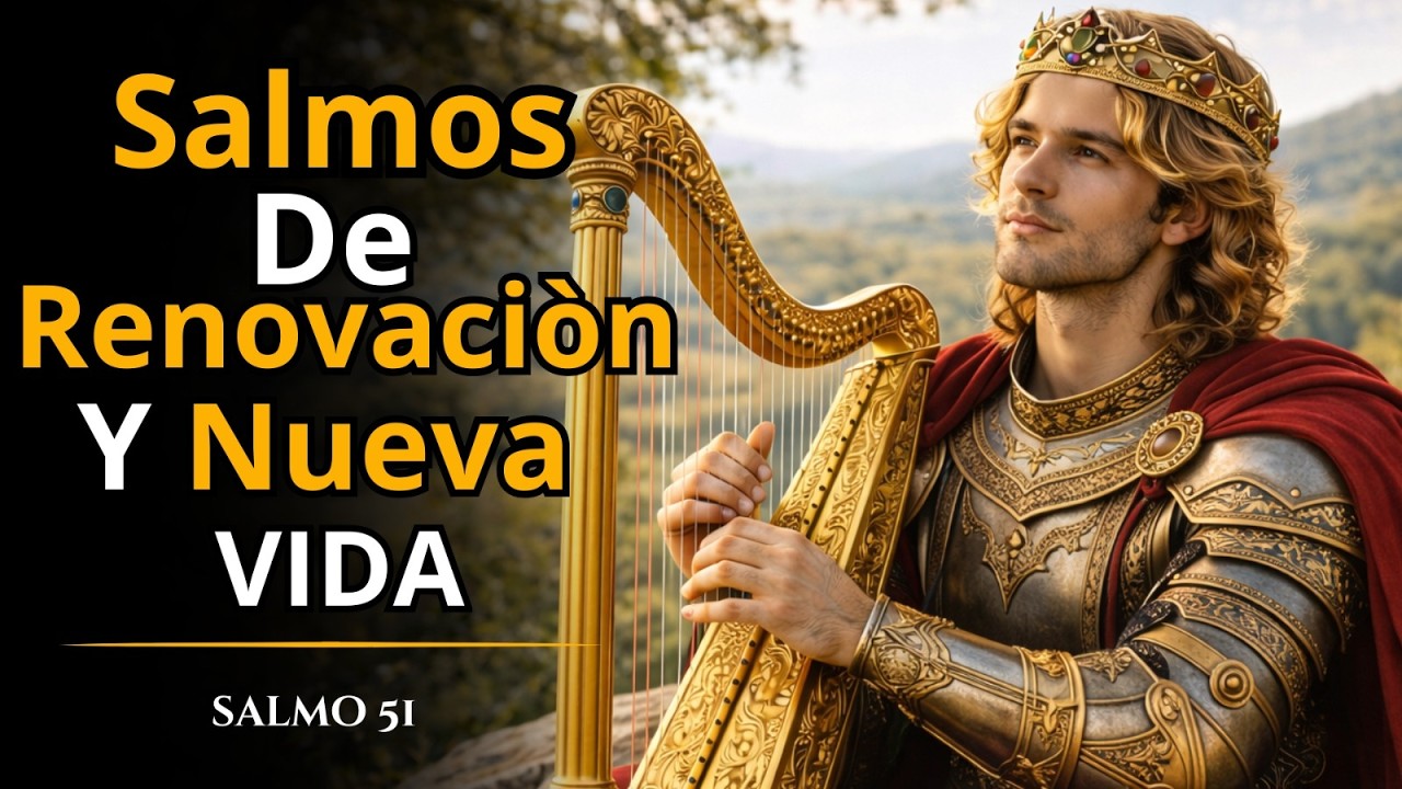 SALMOS PARA RESTAURACIÓN Y NUEVA VIDA | Salmos que David Cantaba Con Poder #salmos