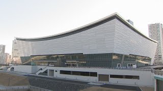 有明アリーナお披露目 五輪のバレーボール会場