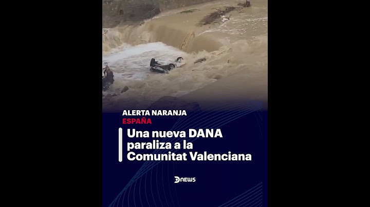 Una nueva DANA paraliza a la Comunitat Valenciana