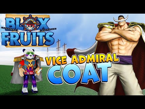 Блокс Фрутс как получить плащ Белоуса 😱 Vice Admiral Coat Blox Fruits Роблокс Ван Пис 🍈
