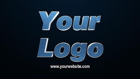 Create a Digital Logo Intro Video - MakeWebVideo.com