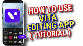 || How to use Vita app for vdo editing || use of vita app || screenshot 3