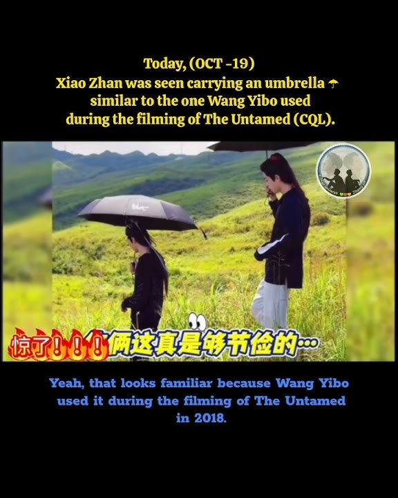 Download lagu Xiao Zhan carrying Wang Yibo’s CQL umbrella 🙀 is this another coincidence.#wangyibo #xiaozhan #bjyx