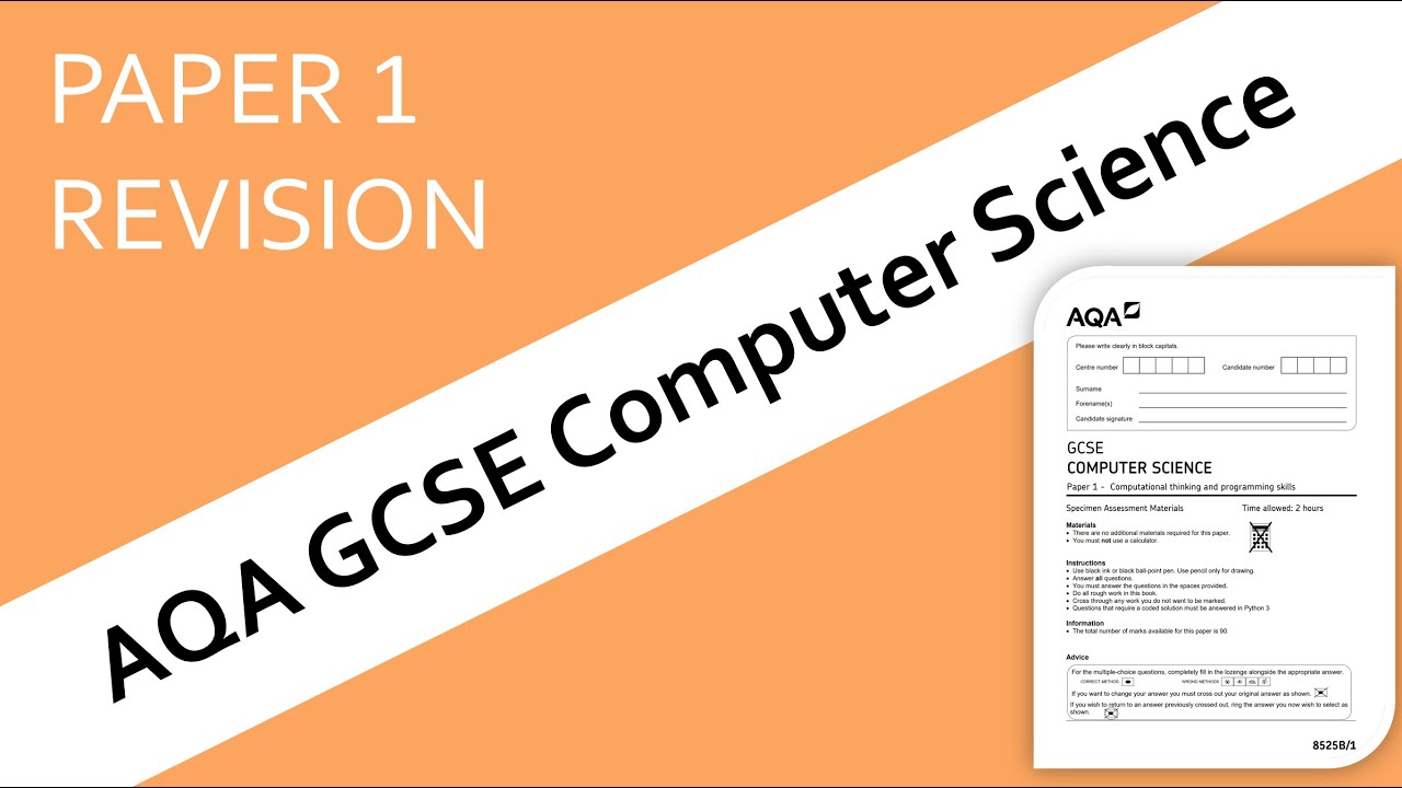 AQA GCSE Computer Science Paper 1 in 30 mins - YouTube