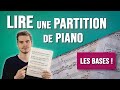 Apprendre  lire une partition de piano  les bases