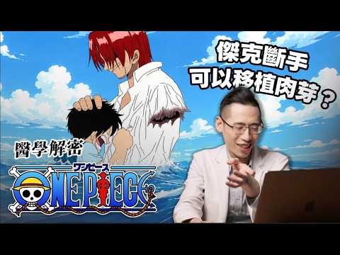 傑克斷手其實可以移植肉芽？天價1億「惡魔果實」歐盟審查通過！醫師醫學解密海賊王｜侑在看劇 EP.29｜蔡侑達醫師
