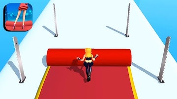 MAX LEVEL in Carpet Roller ● NEW UPDATE!! All Levels Gameplay iOS,Android #2