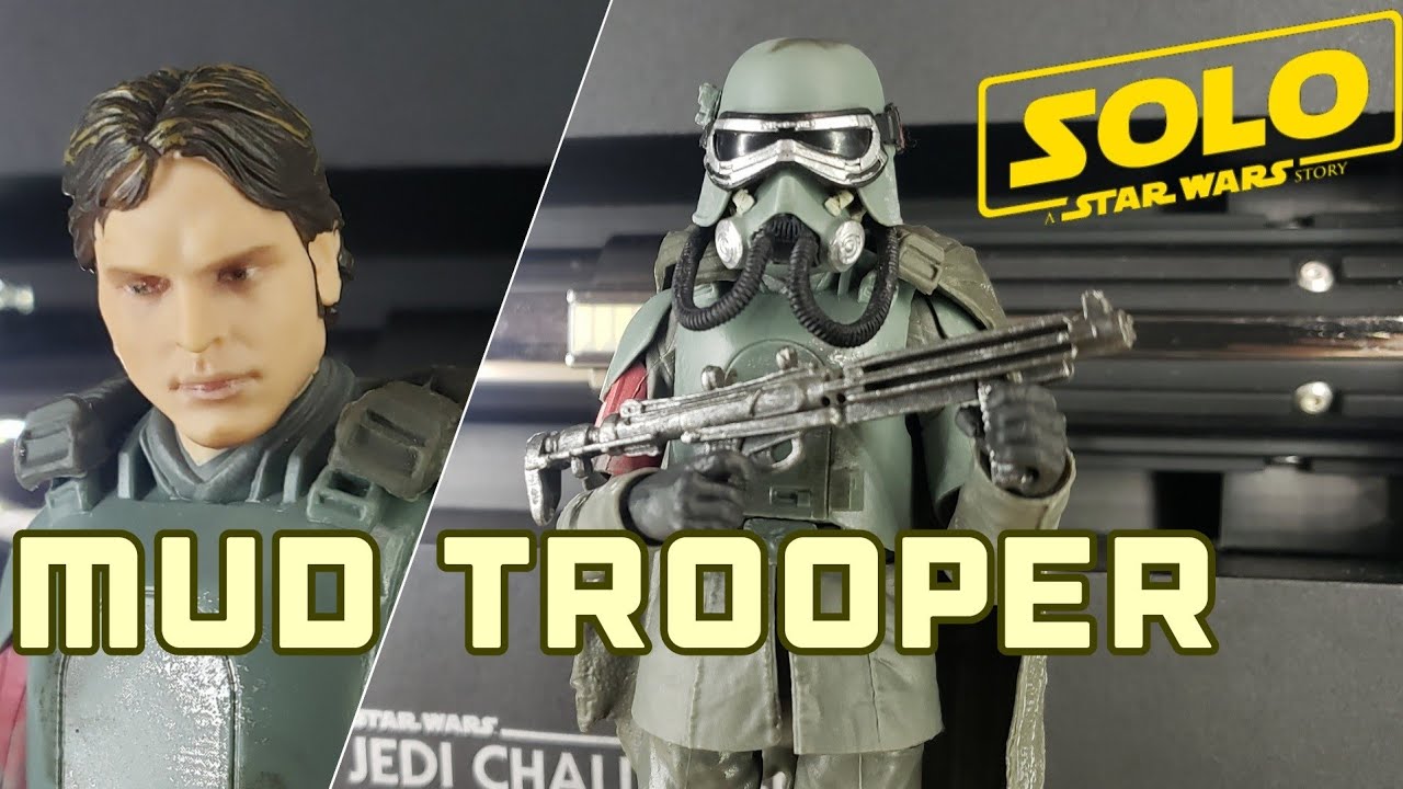 戦場を駆け抜けろ!! スターウォーズ ブラックシリーズ ハンソロ(マッド