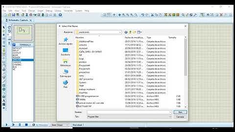prender y apagar un Led , PROTEUS
