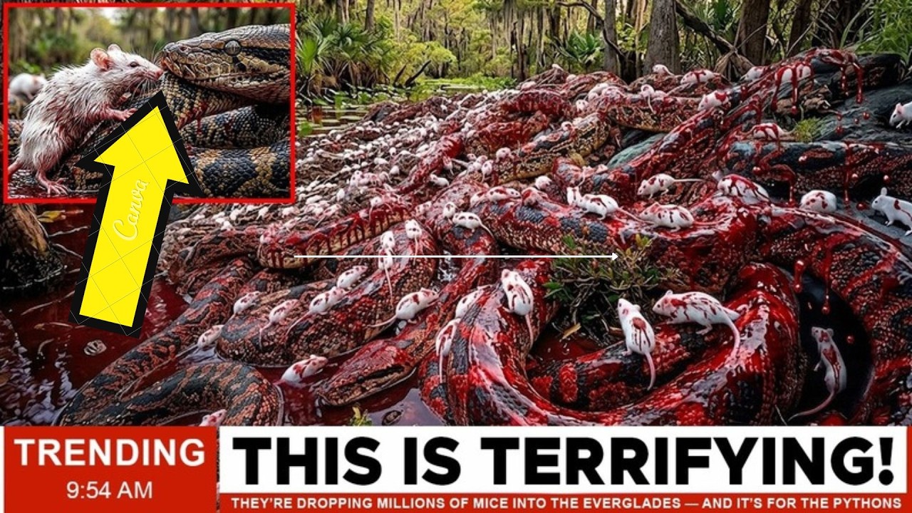They're Feeding the Everglades to Pythons? The Truth About the Millions of Mice