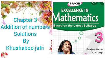Class 3rd mathematics prachi publication chapter 3 addition of numbers ex 3.3 solutions