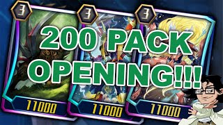 200 pack opening set 5 - slowly falling into despair | vanguard zero