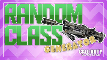 BO3 | RANDOM CLASS GENERATOR #3