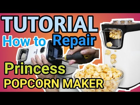 HOW TO REPAIR PRINCESS POPCORN MAKER - YouTube