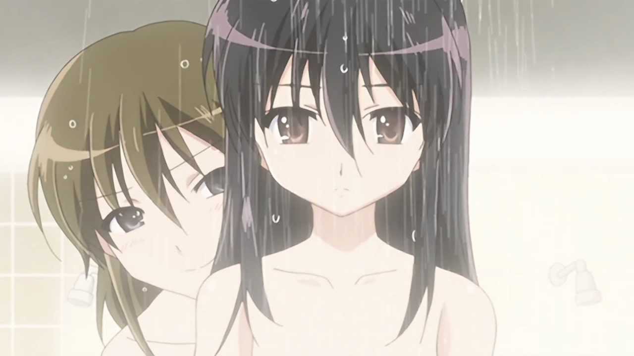 Anime showering