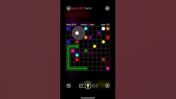 Flow free | Manias pack 10×10 | Level 89 #braingames #flowfree #trending #shorts #viral #tseries
