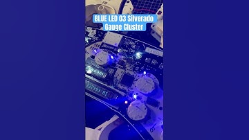 How to install LEDs in a 03-07 Classic Chevy GMC Escalade Instrument Cluster Speedometerking.com