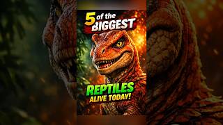 5 Biggest Reptiles Alive Today 🐊 | You Won’t Believe #AnimalFacts #Wildlife #TikTokDiscovery