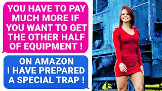 Company Didn't Send Me A Half of My Property! On AMAZON I'VE PREPARED A SPECIAL TRAP FOR BOSS ! r/MC
