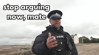 UK Police OFFICER Demands Answers!  What Are You