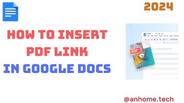 How to embed PDFs in Google Docs