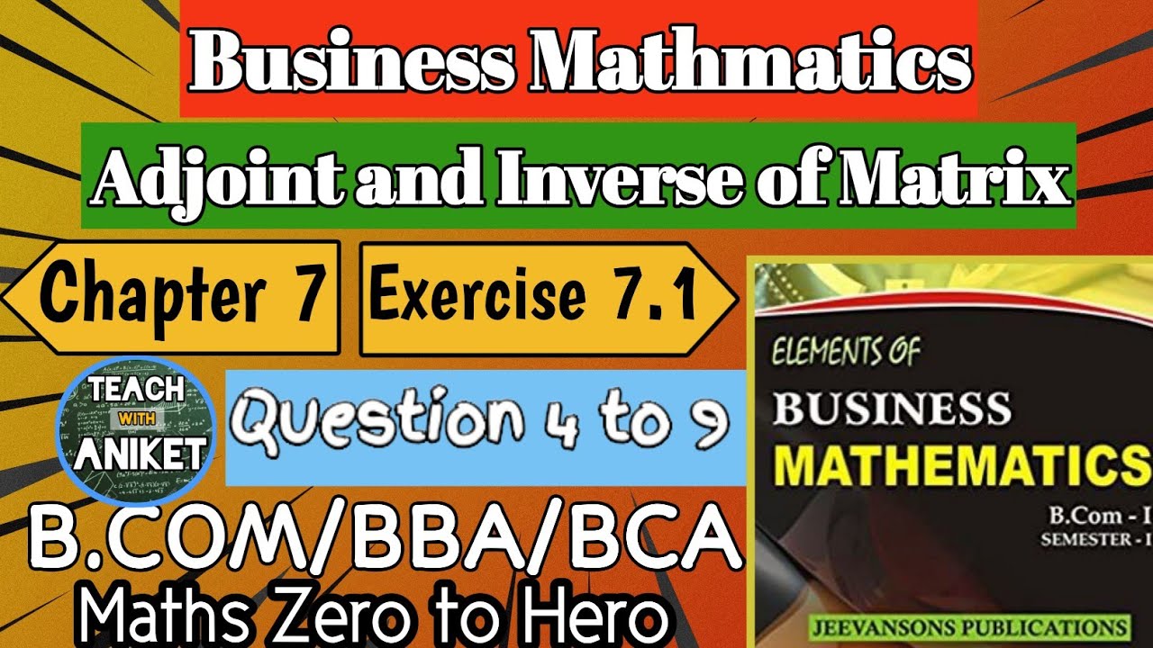 Ex 7 1 Q 4 To 9 Matrix Continued Chapter Of B Business ex-7-1-q-4-to-9-matrix-continued-chapter-of-b-business