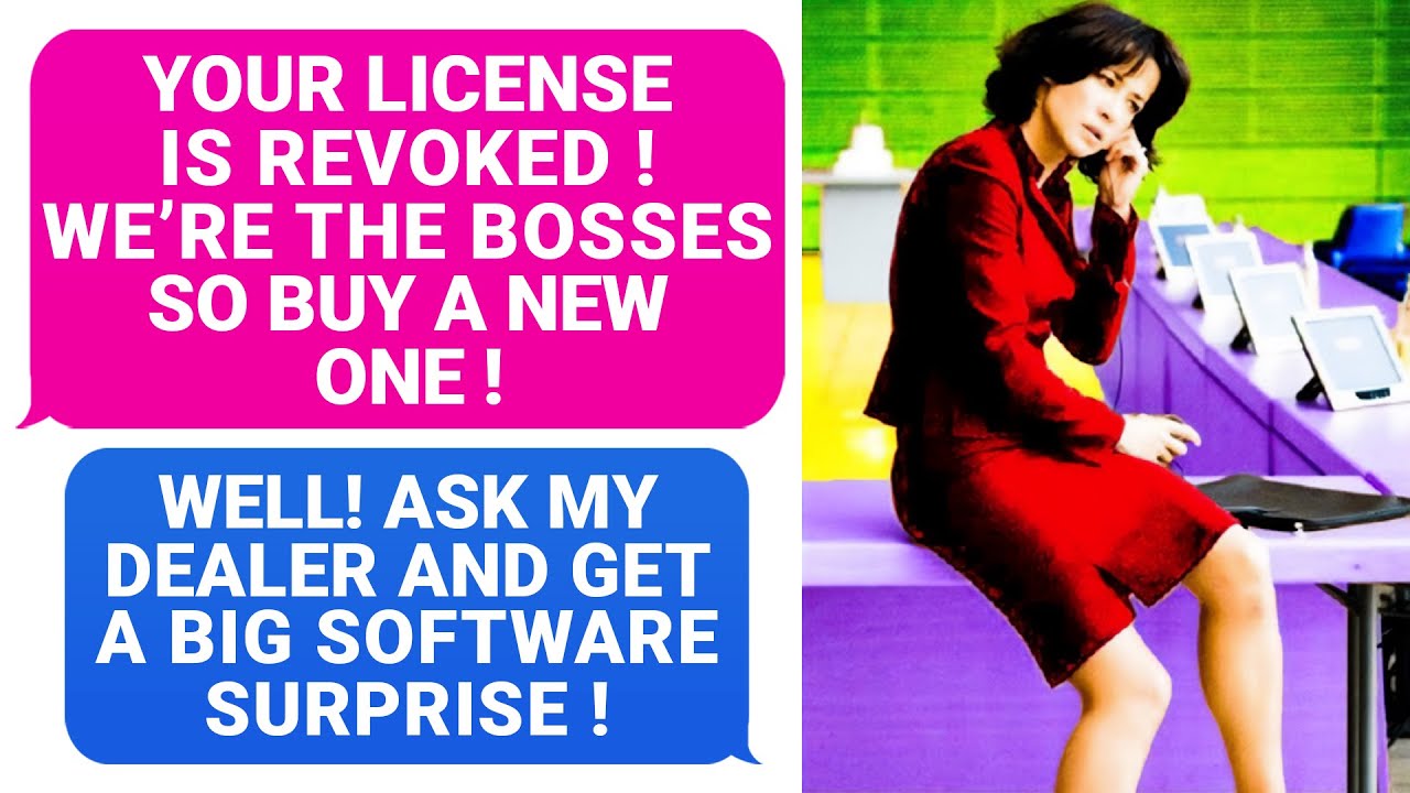 Company REVOKED My License And Thinks I m Already On The Hook Well Company REVOKED My License And Thinks I m Already On The Hook Well