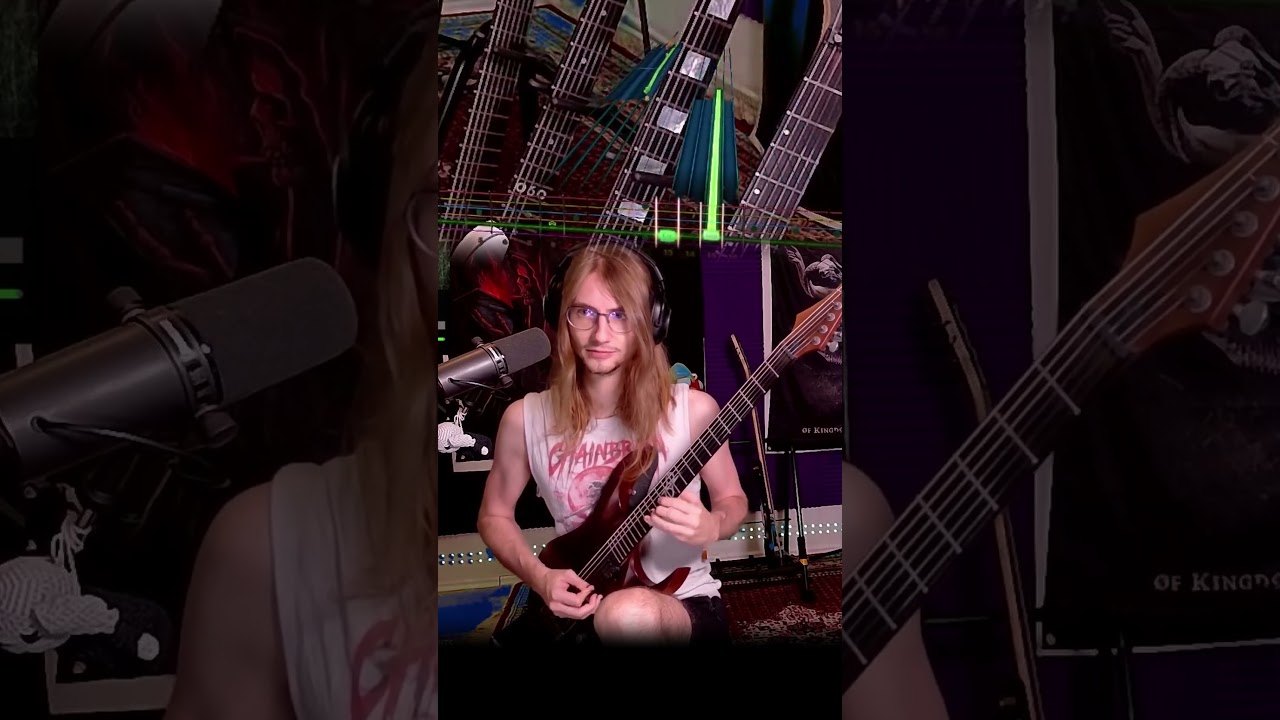 Psychosocial solo at 137% speed | #chaotic060 on #Twitch #metal