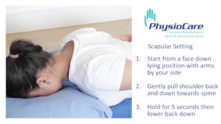 PhysioCare - Scapular Setting