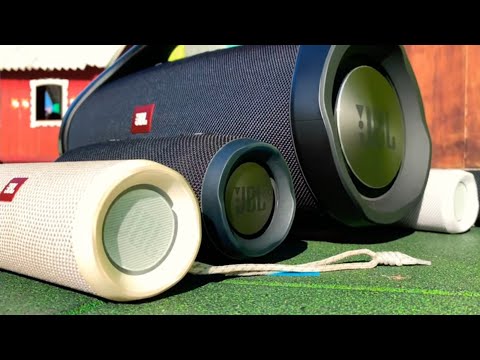 JBL Boombox vs. JBL Charge 3 vs. 3x JBL Flip 4 BASS TEST !!!