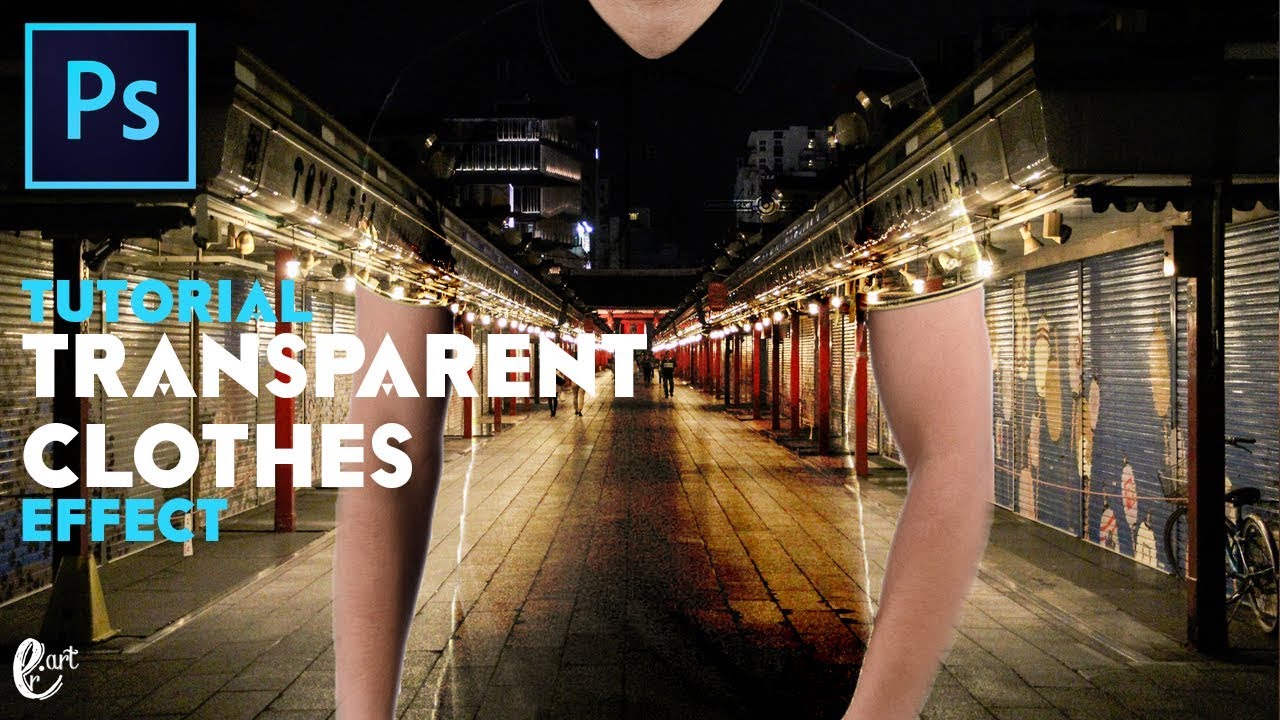 Transparent Clothes Effect - Tutorial Photoshop - YouTube