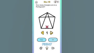 how many triangles are in a pentagon ? #finding #triangle #pentagon