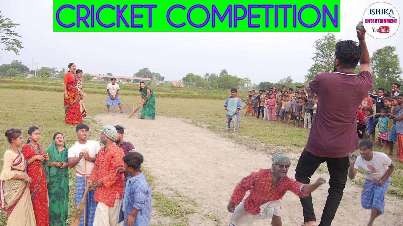 महिला पुरुष के बीच भेलै CRICKET COMPETITION // maithili comedy 2022 //