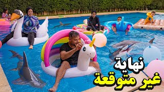 اخر شخص يعيش ع العوامة 🛟 يكسب 10,000 (نهايه غير متوقعة 😱)