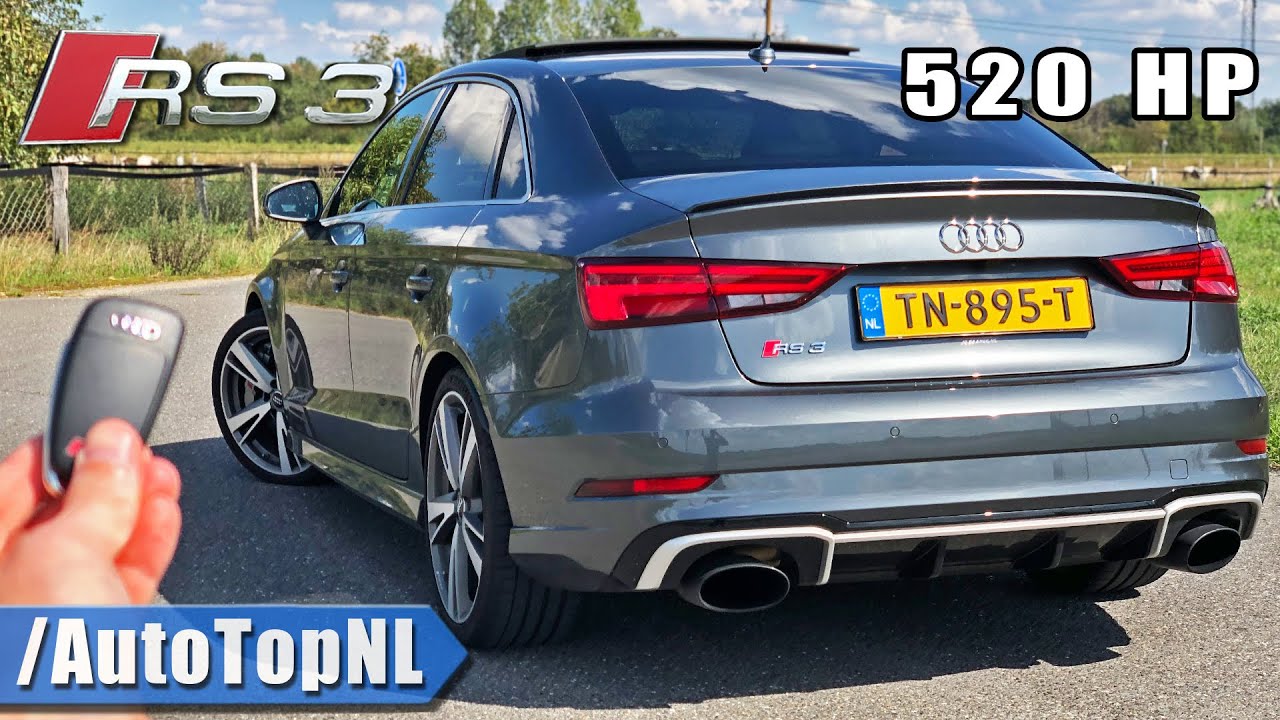 520HP Audi RS3 Sedan REVIEW on AUTOBAHN [NO SPEED LIMIT] by AutoTopNL