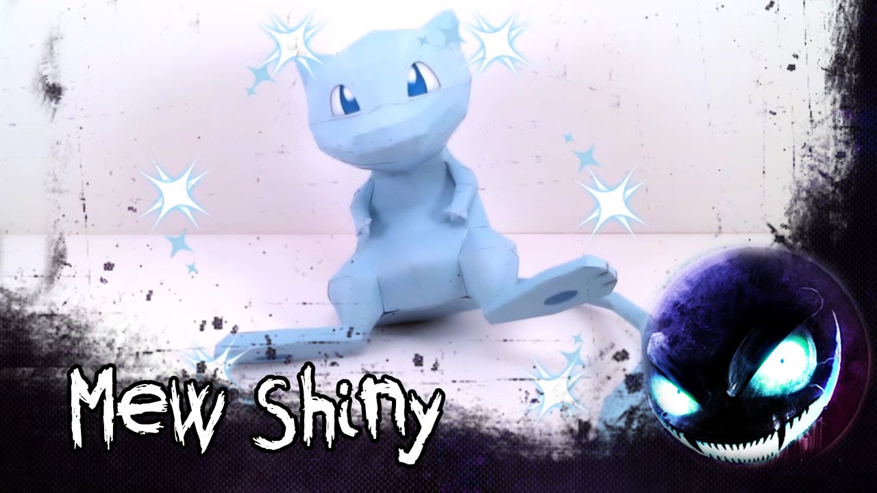 Pepakura Pokemon Episode 30 Mew Shiny Youtube