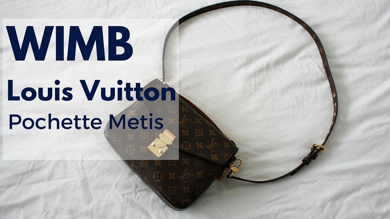 Whats In My Bag - Louis Vuitton Pochette Metis - YouTube