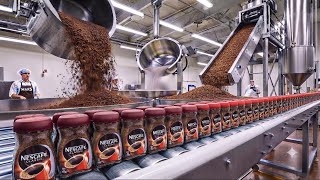 Inside a Nescafé Factory: How Coffee Is Made | Full Process