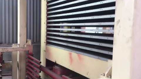 Automatic loading and unloading hot press, automatic loading and unloading detailed shooting