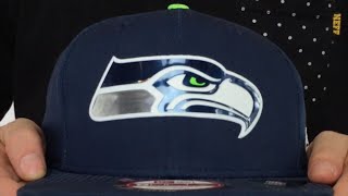 Seahawks '2015 NFL DRAFT SNAPBACK' Navy Hat by New Era