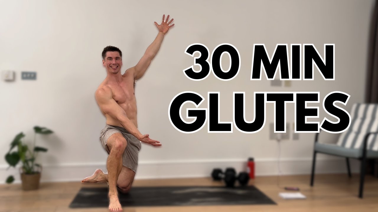 Leg Workout At Home | Glute Focused 30 Min Routine - YouTube