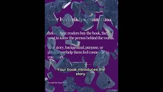 Your Author Bio Matters | Self-Publishing Tips
