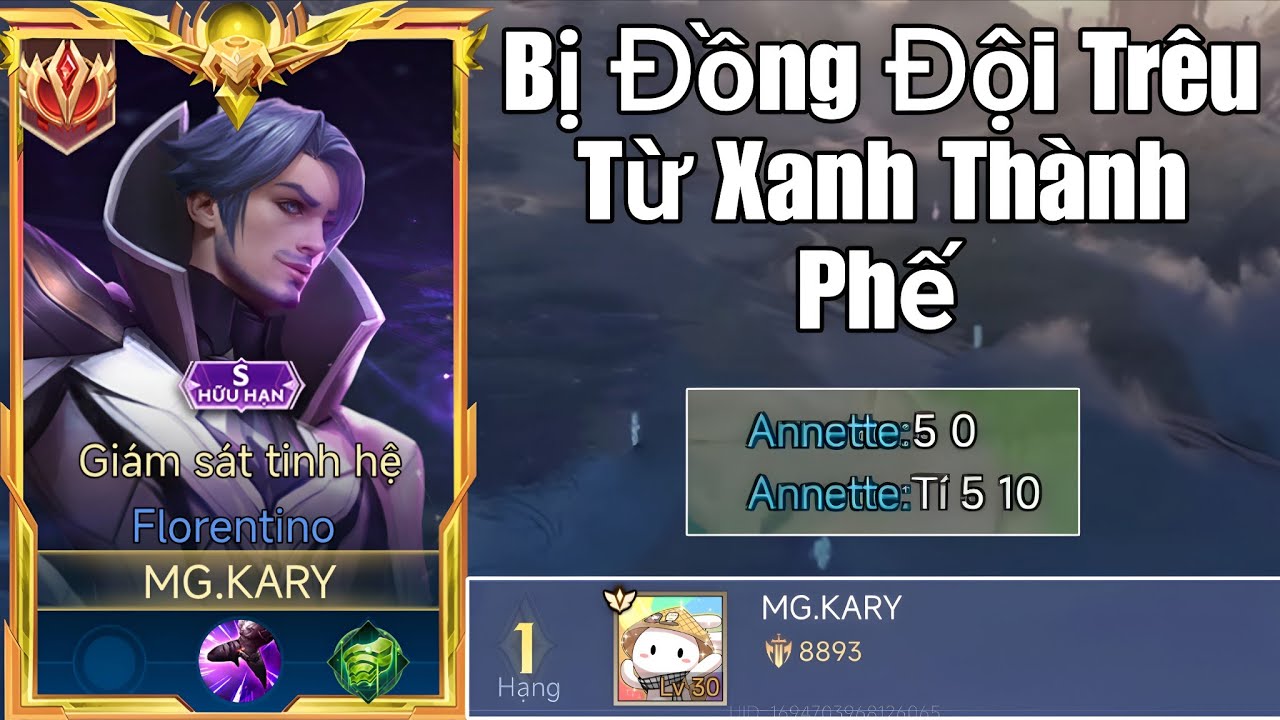 Kary Bất Ngờ Bị Đồng Đội Nghi Ngờ Từ Xanh Thành Phế Khi Đầu Game Ăn 5-0 Và Màn Múa Cực Gắt
