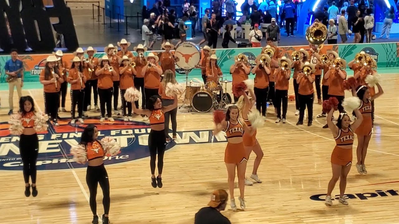 Texas Longhorns Pep Band, Cheerleaders, Dance Team | 2025 Women's Final Four Pep Rally